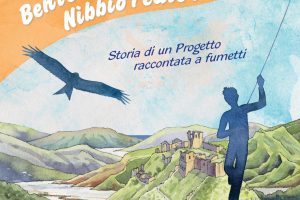 An educational notebook with a protagonist: the red kite