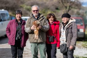 Andrea is flying again after three months of treatment and rehabilitation